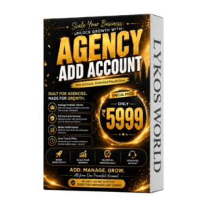 Agency AD Account