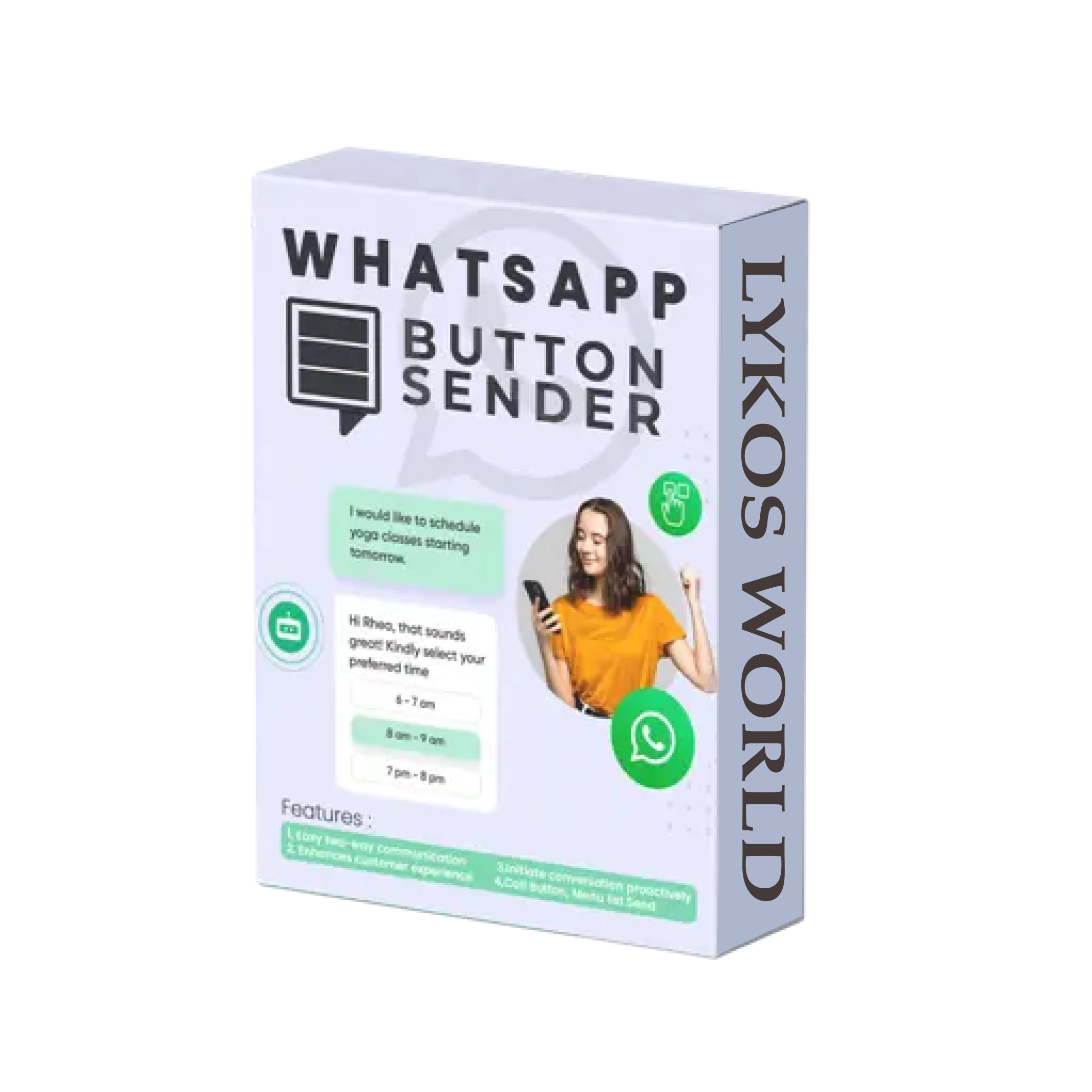 WhatsApp Button Sender